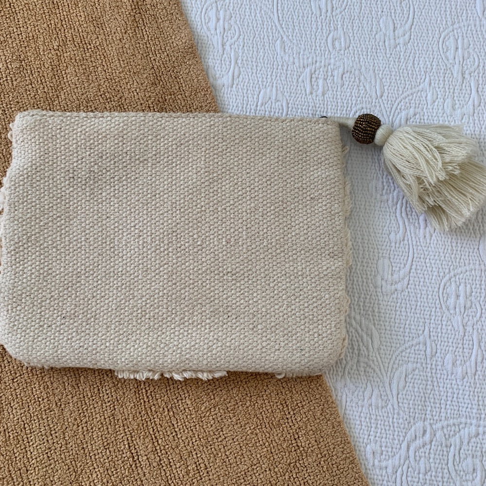 Universal Thread Light Brown Clutch - image 3